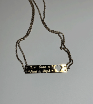 collier personnalisé